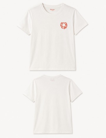 Tricou Pepe Jeans, alb