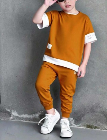 Compleu Shein Kids, maro