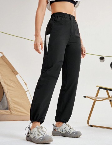 Pantaloni SHEIN, negru