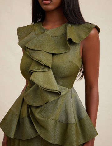 Bluza SHEIN, verde