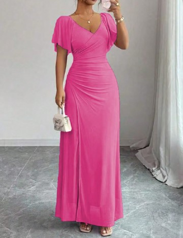 Rochie lunga SHEIN, roz