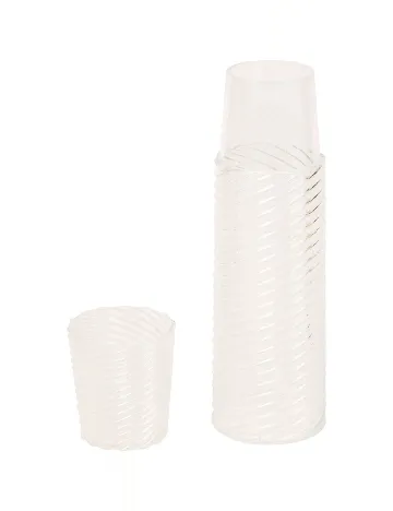Carafă cu pahar ACTION, transparent
