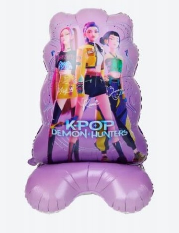 Balon folie K-POP Vanatori de Demoni ACTION, mix culori