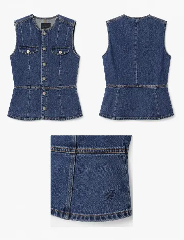 Vesta Pepe Jeans, albastru