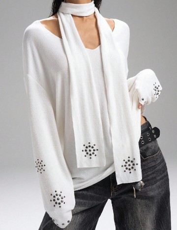 Bluza SHEIN, alb