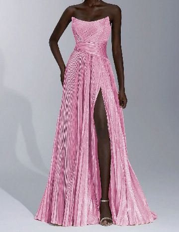 Rochie lunga SHEIN, roz