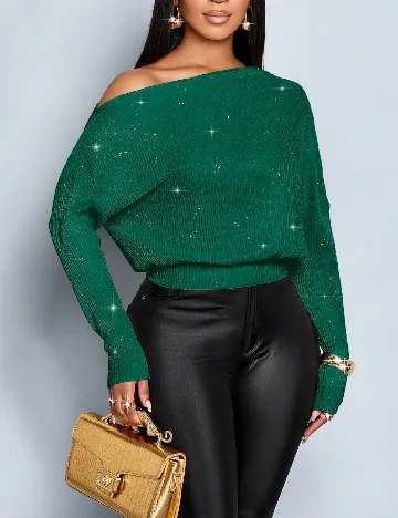 Bluza SHEIN, verde