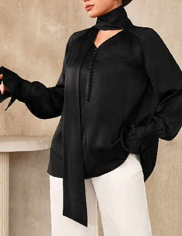 Bluza SHEIN, negru