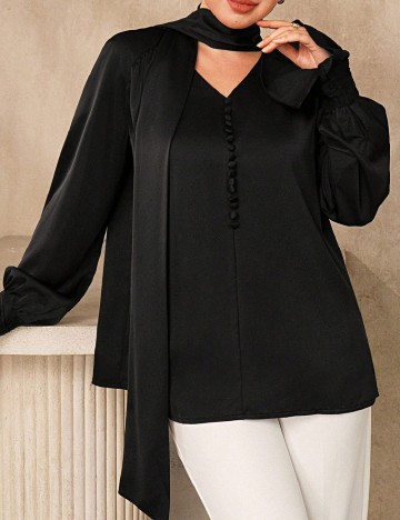 Bluza SHEIN, negru