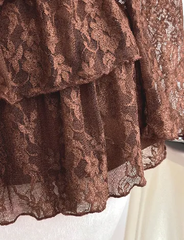 Rochie scurta SHEIN, maro