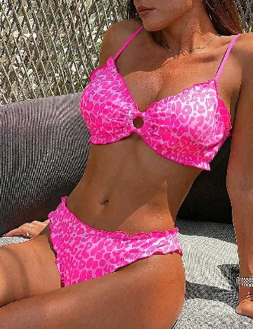 Costum de baie SHEIN, roz