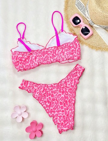 Costum de baie SHEIN, roz