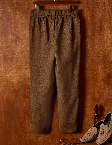 Pantaloni SHEIN, maro