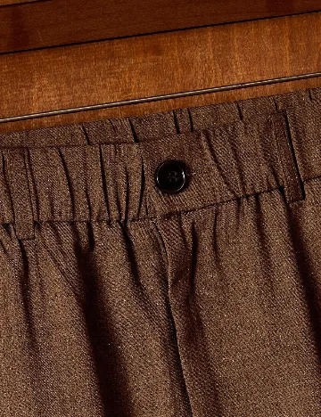 Pantaloni SHEIN, maro