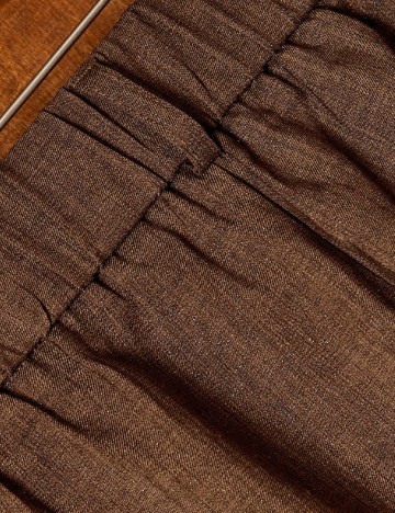 Pantaloni SHEIN, maro