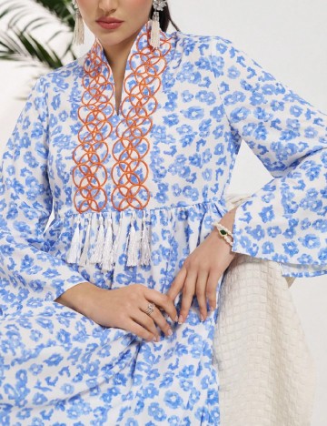 Rochie medie SHEIN, albastru