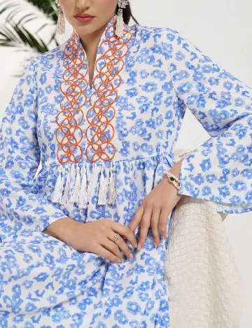 Rochie medie SHEIN, albastru