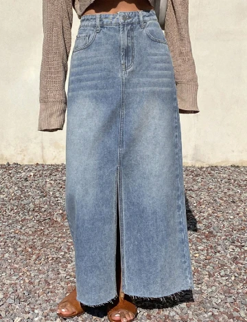 Fusta Dazy, albastru