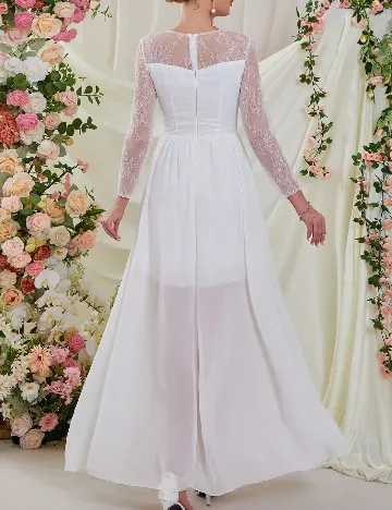 Rochie lunga SHEIN, alb