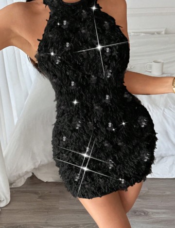 Rochie scurta SHEIN, negru