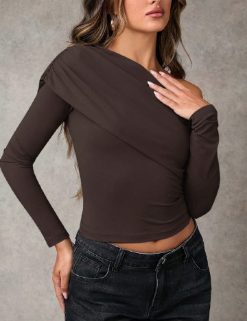Bluza SHEIN, maro