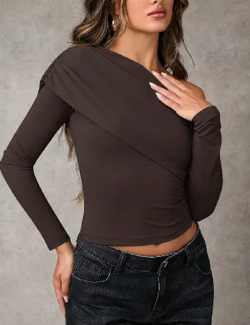 Bluza SHEIN, maro