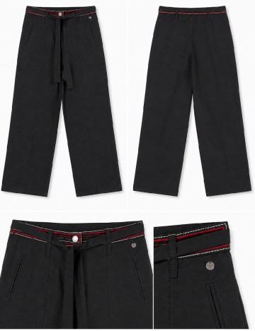 Pantaloni Pepe Jeans, negru