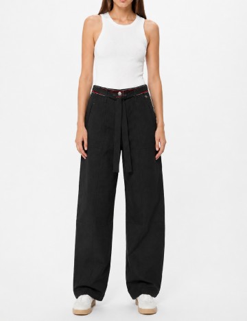 Pantaloni Pepe Jeans, negru