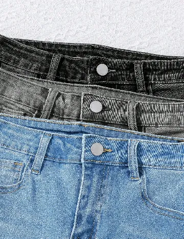Set Pantaloni scurti 3 perechi Shein Kids, mix culori