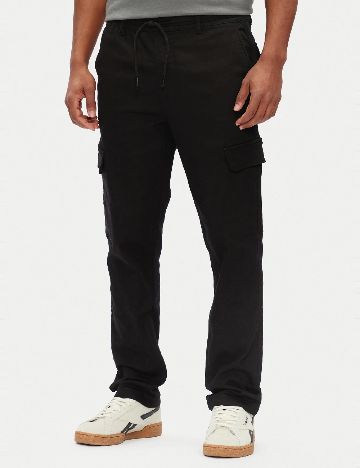 Pantaloni Pepe Jeans, negru