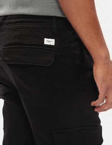 Pantaloni Pepe Jeans, negru