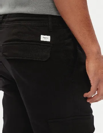 Pantaloni Pepe Jeans, negru
