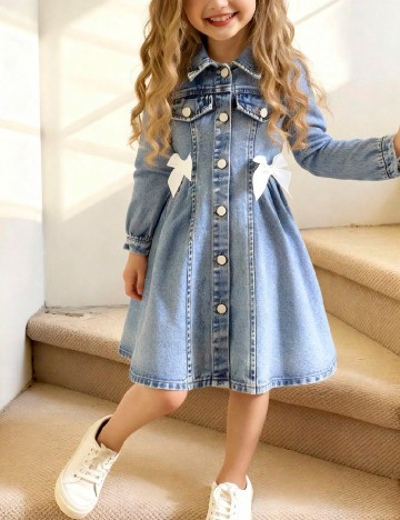 Rochie Shein Kids, albastru