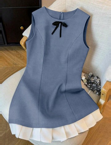 Rochie scurta SHEIN, albastru