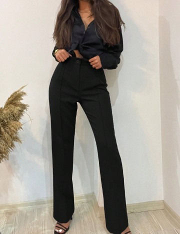 Pantaloni SHEIN, negru