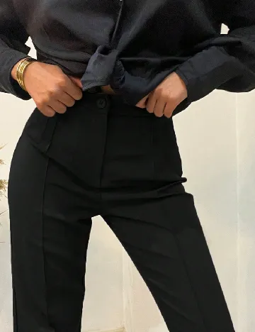 Pantaloni SHEIN, negru