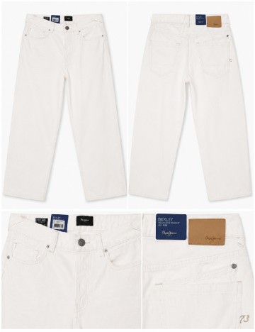Blugi Pepe Jeans, alb