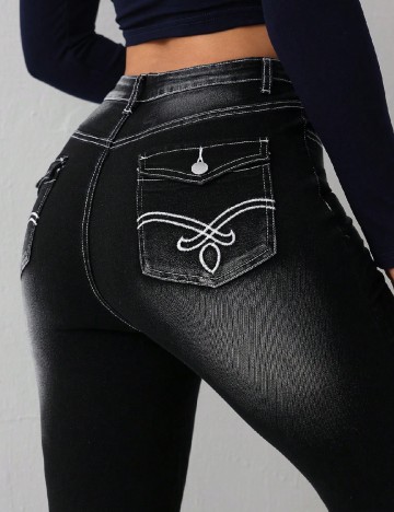 Blugi SHEIN, negru