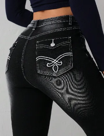 Blugi SHEIN, negru