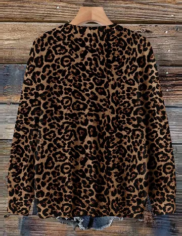 Bluza SHEIN CURVE, animal print