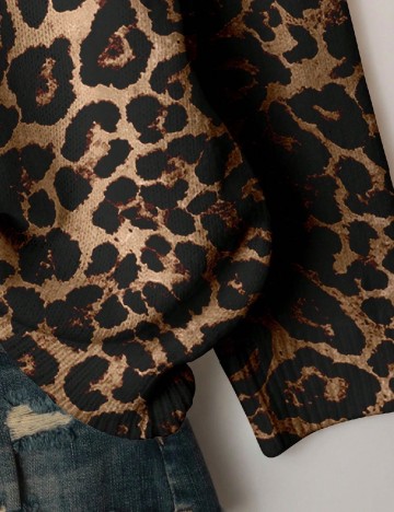 Bluza SHEIN CURVE, animal print