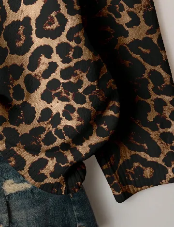 Bluza SHEIN CURVE, animal print