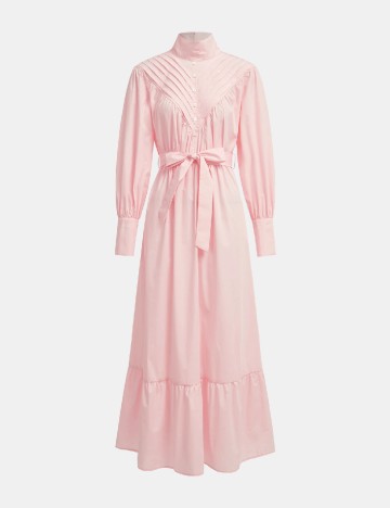 Rochie lunga Ontre, roz