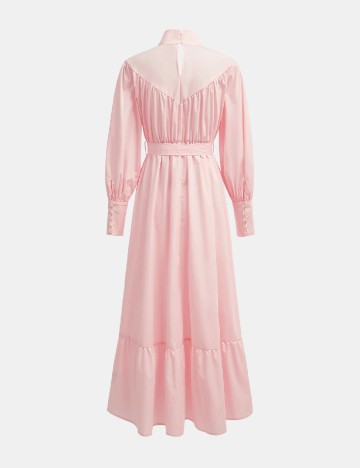 Rochie lunga Ontre, roz