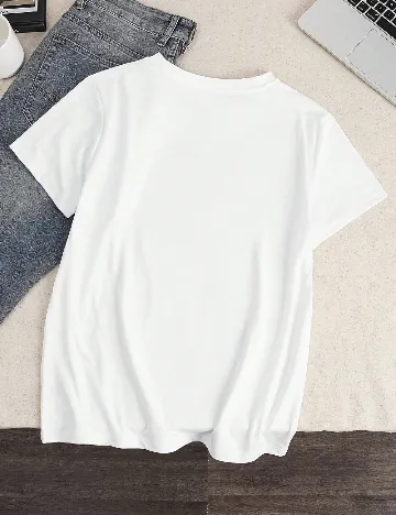 Tricou SHEIN CURVE, alb