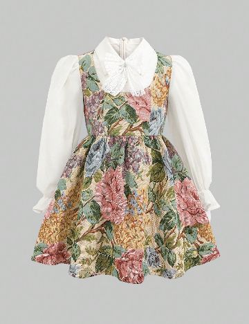 Rochie Shein Kids, mix culori