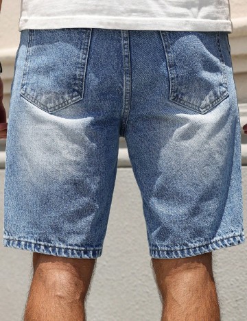 Pantaloni scurti SHEIN, albastru
