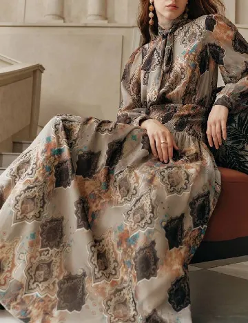 Rochie lunga Savoree, maro