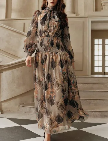 Rochie lunga Savoree, maro