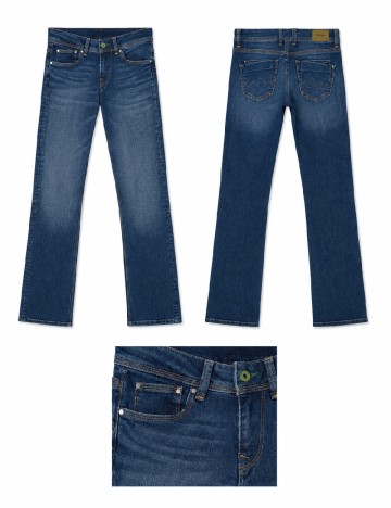 Blugi Pepe Jeans, albastru